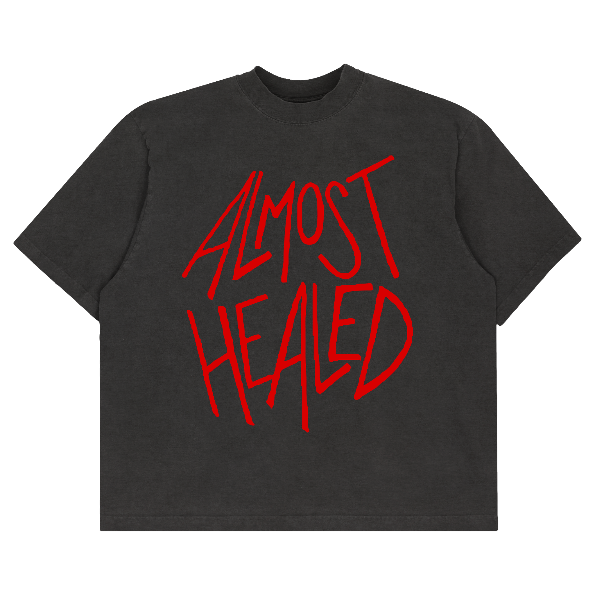 ALMOST HEALED "ALL MY LIFE" T-SHIRT BLACK