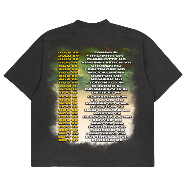 SORRY FOR THE DROUGHT TOUR T-SHIRT BLACK